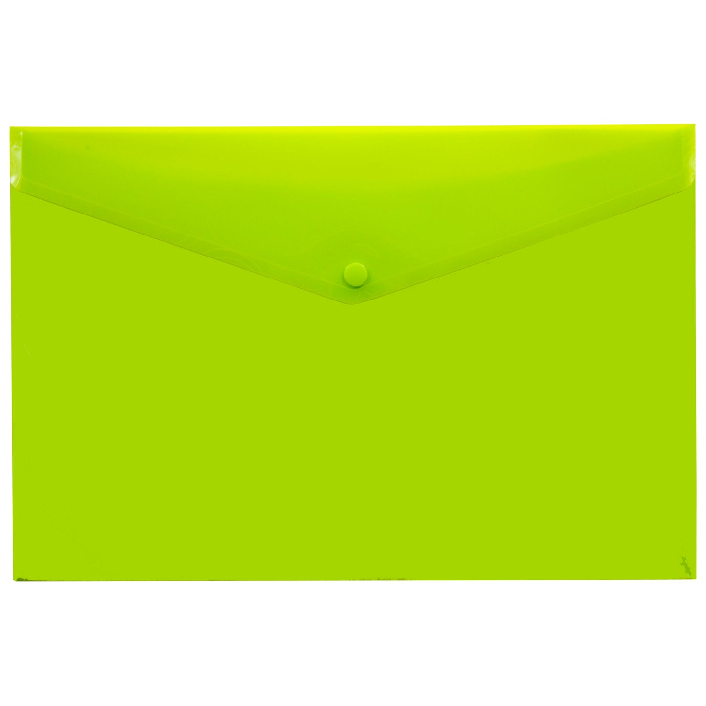 Pack 5 A4+ 50% Recycled Colour Press Stud Wallets