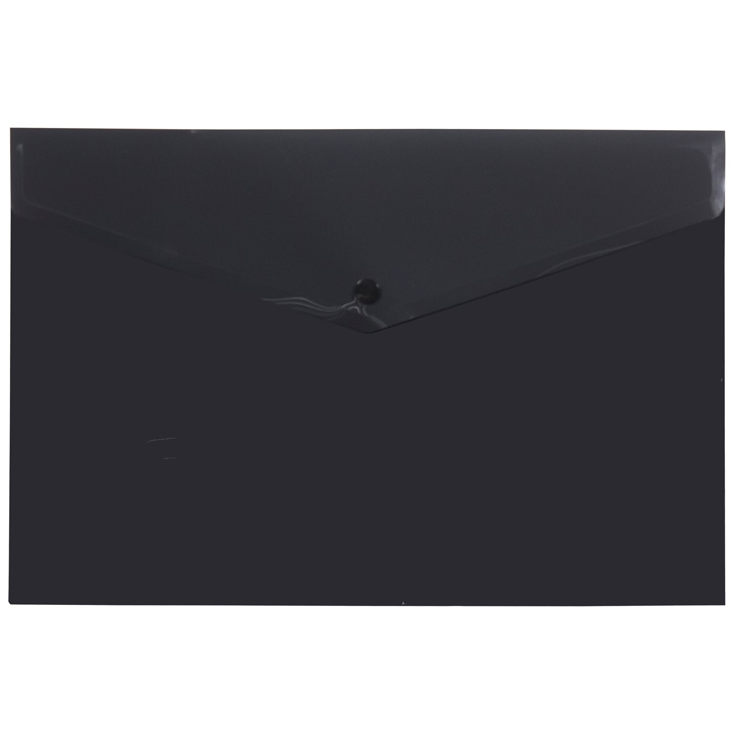 Pack 5 A4+ 50% Recycled Colour Press Stud Wallets