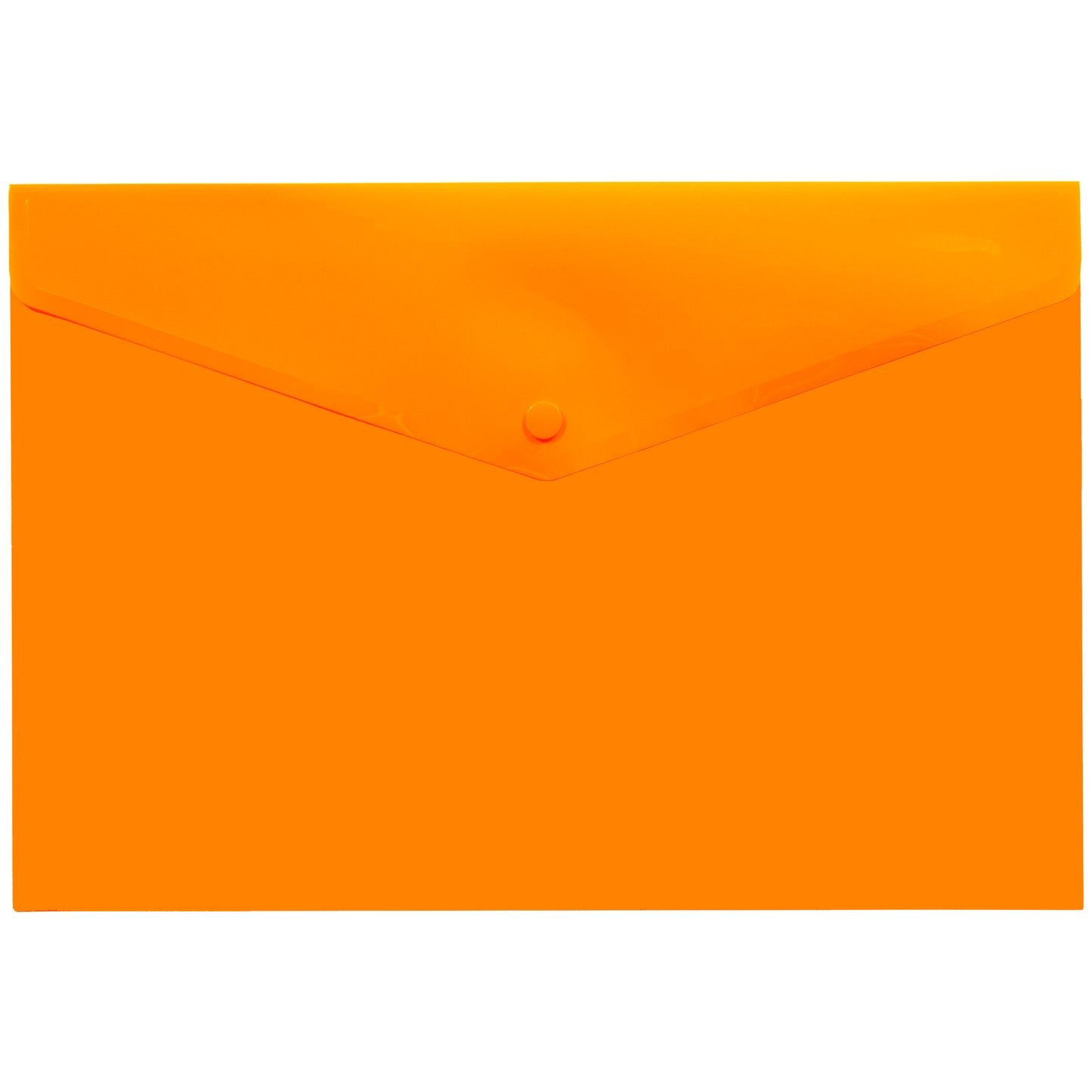 Pack 5 A4+ 50% Recycled Colour Press Stud Wallets