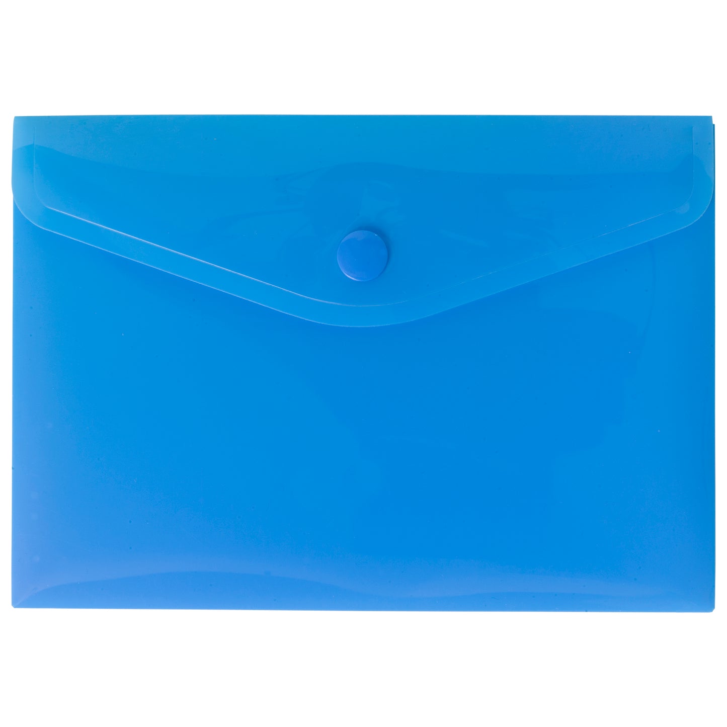 Pack 5 A6 50% Recycled Colour Press Stud Wallets
