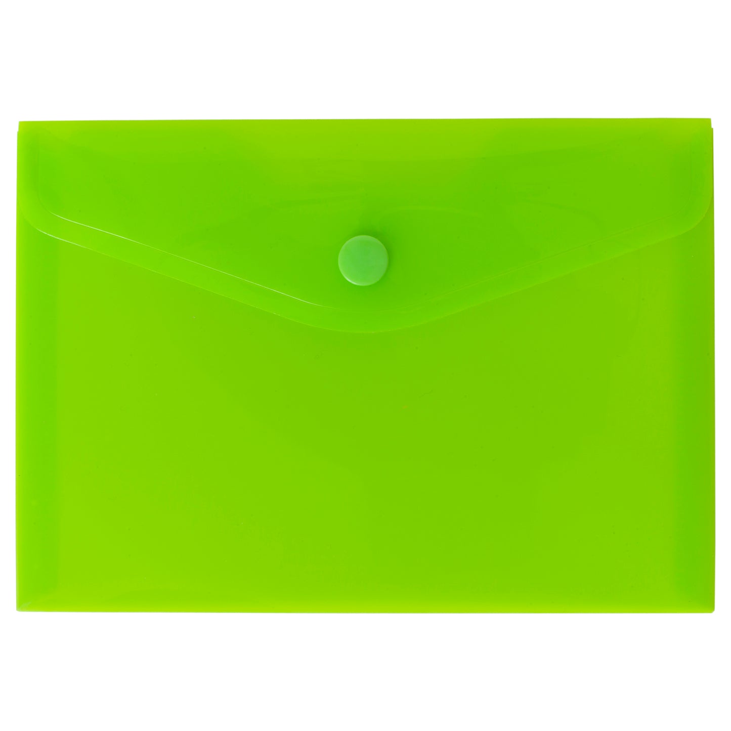 Pack 5 A6 50% Recycled Colour Press Stud Wallets