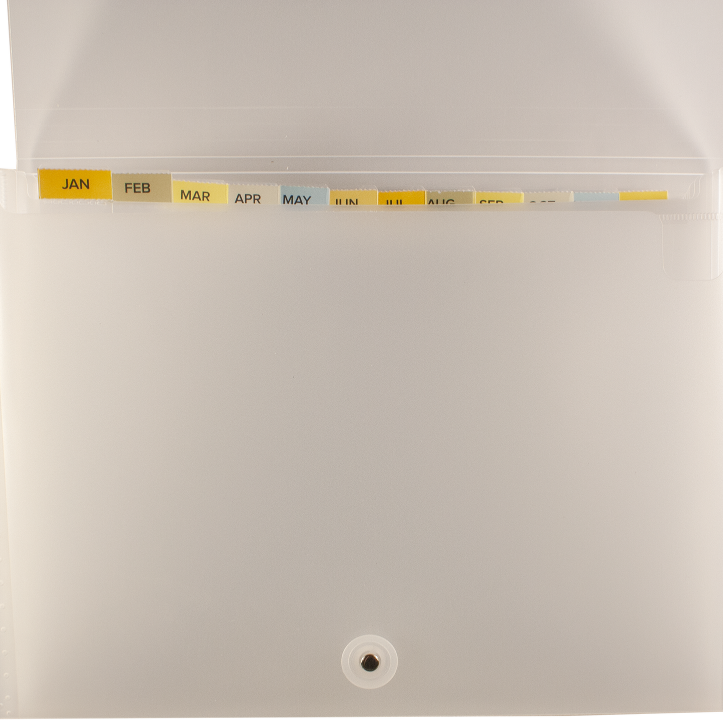 A4 50% Recycled Clear 13 Pocket Expanding File