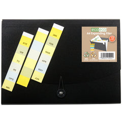 A4 50% Recycled 13 Pocket Expanding File