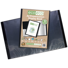 A2 50% Recycled 10 Pocket Presentation Display Book