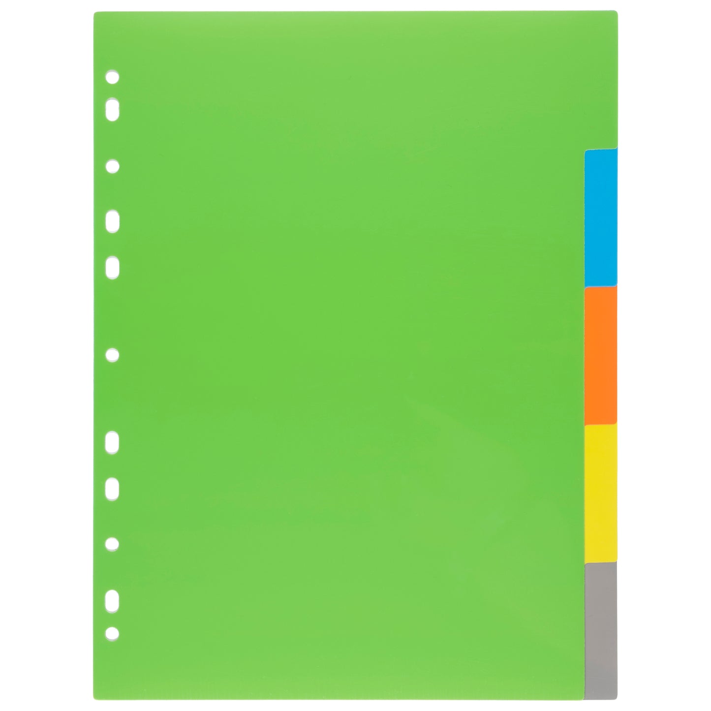 A4 50% Recycled Set 5 Index File Dividers