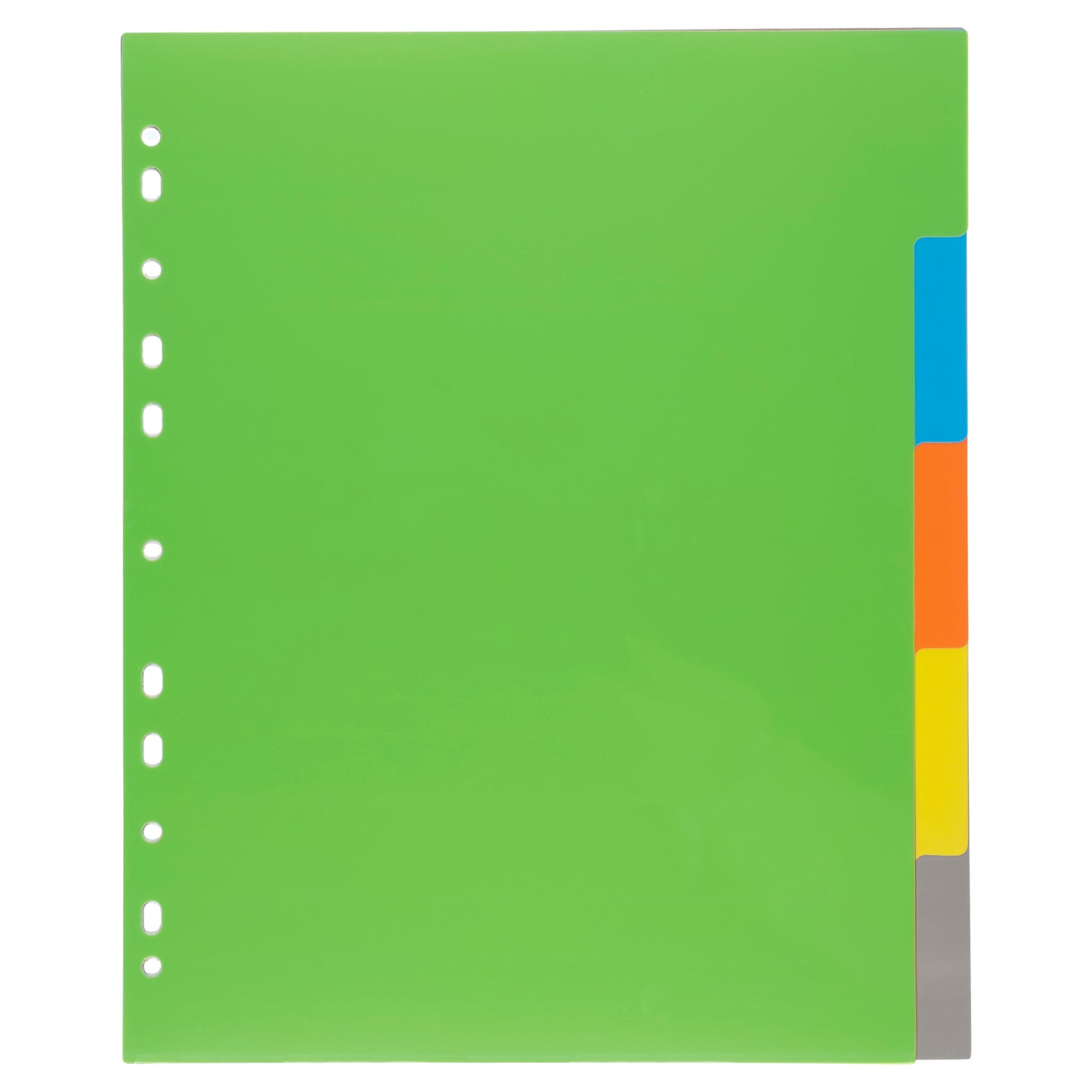 A4 50% Recycled Set 5 Wide Index File Dividers