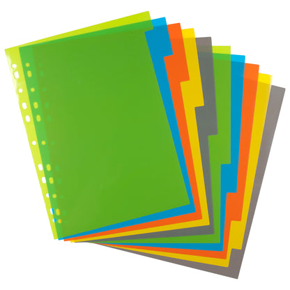 A4 50% Recycled Set 10 Index File Dividers