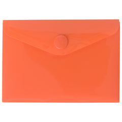 Pack 5 A7 50% Recycled Colour Press Stud Wallets