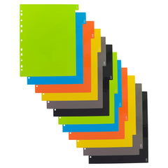 A4 50% Recycled January - December Wide Index File Dividers