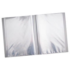 A2 50% Recycled Clear 40 Pocket Presentation Display Book