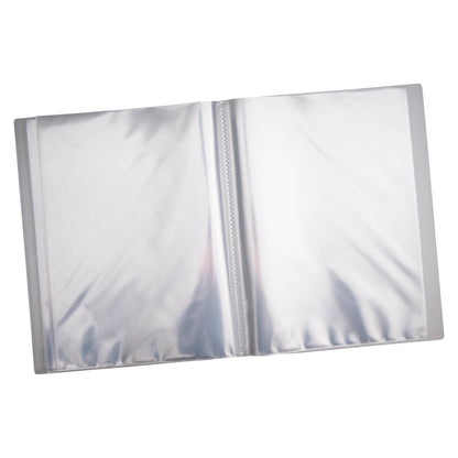 A4 50% Recycled Clear 20 Pocket Presentation Display Book