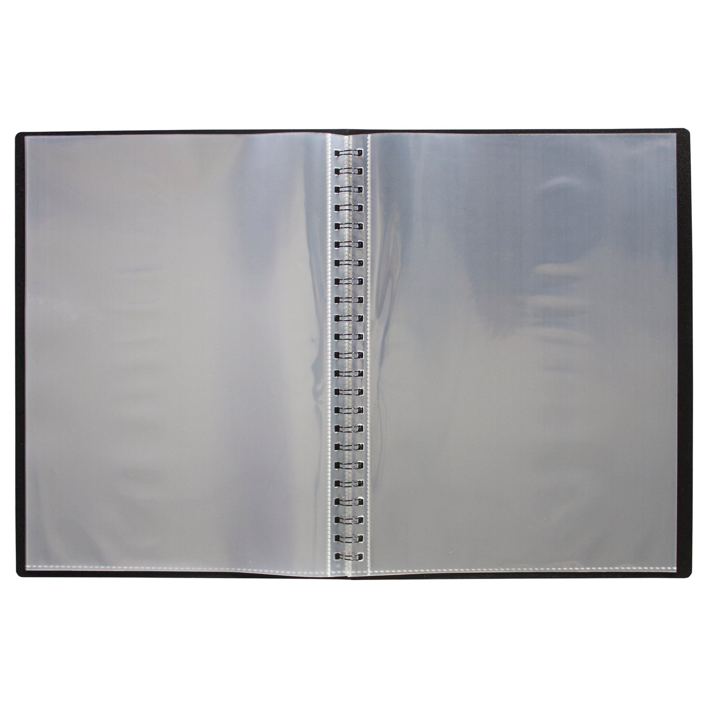 A3 90% Recycled 40 Pocket Fold Flat Spiral Display Book