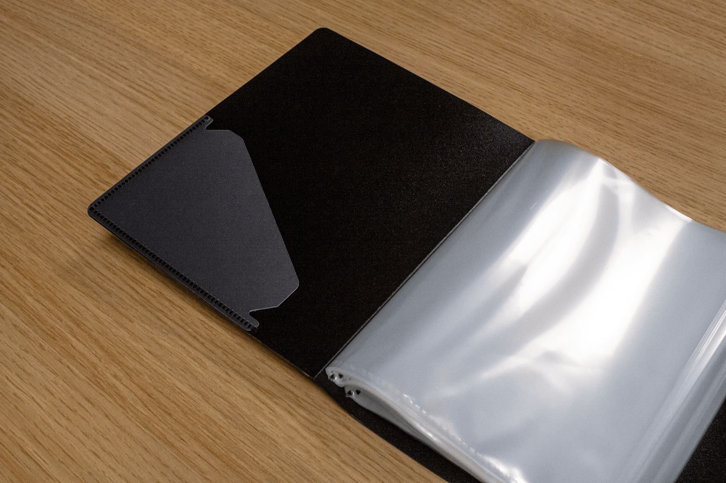 A6 50% Recycled Black 40 Pocket Presentation Display Book