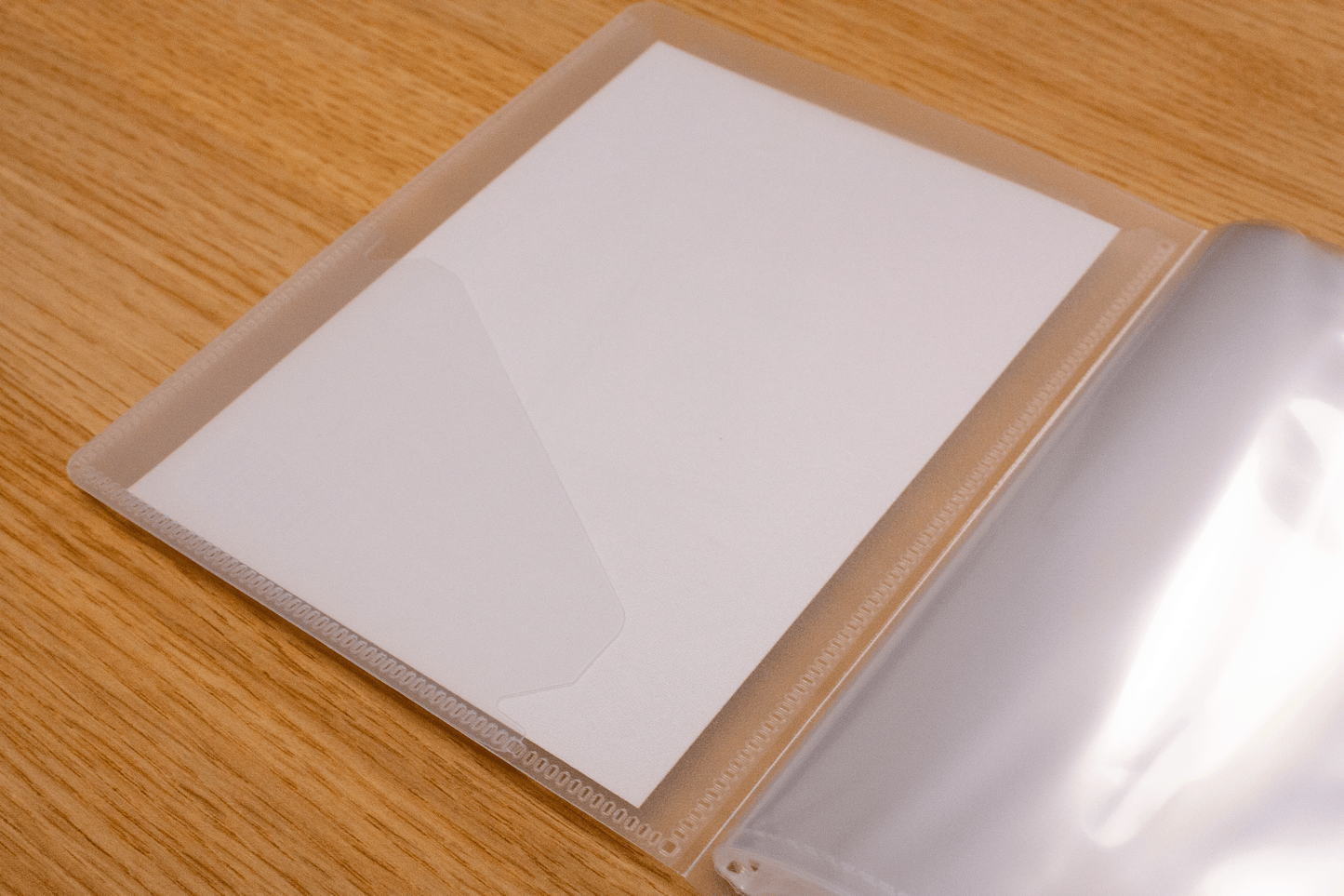 A6 50% Recycled Clear 40 Pocket Presentation Display Book