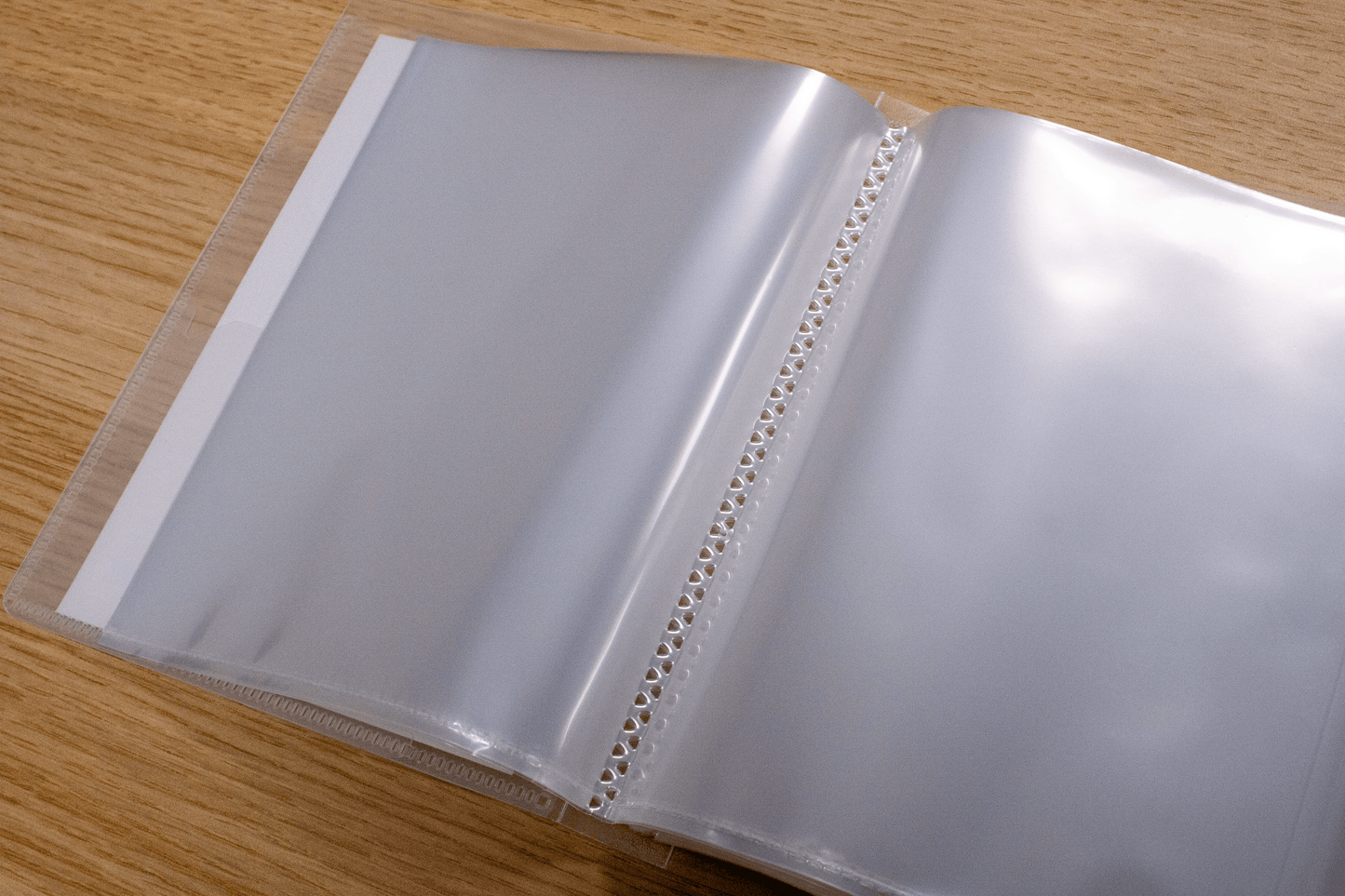 A6 50% Recycled Clear 40 Pocket Presentation Display Book